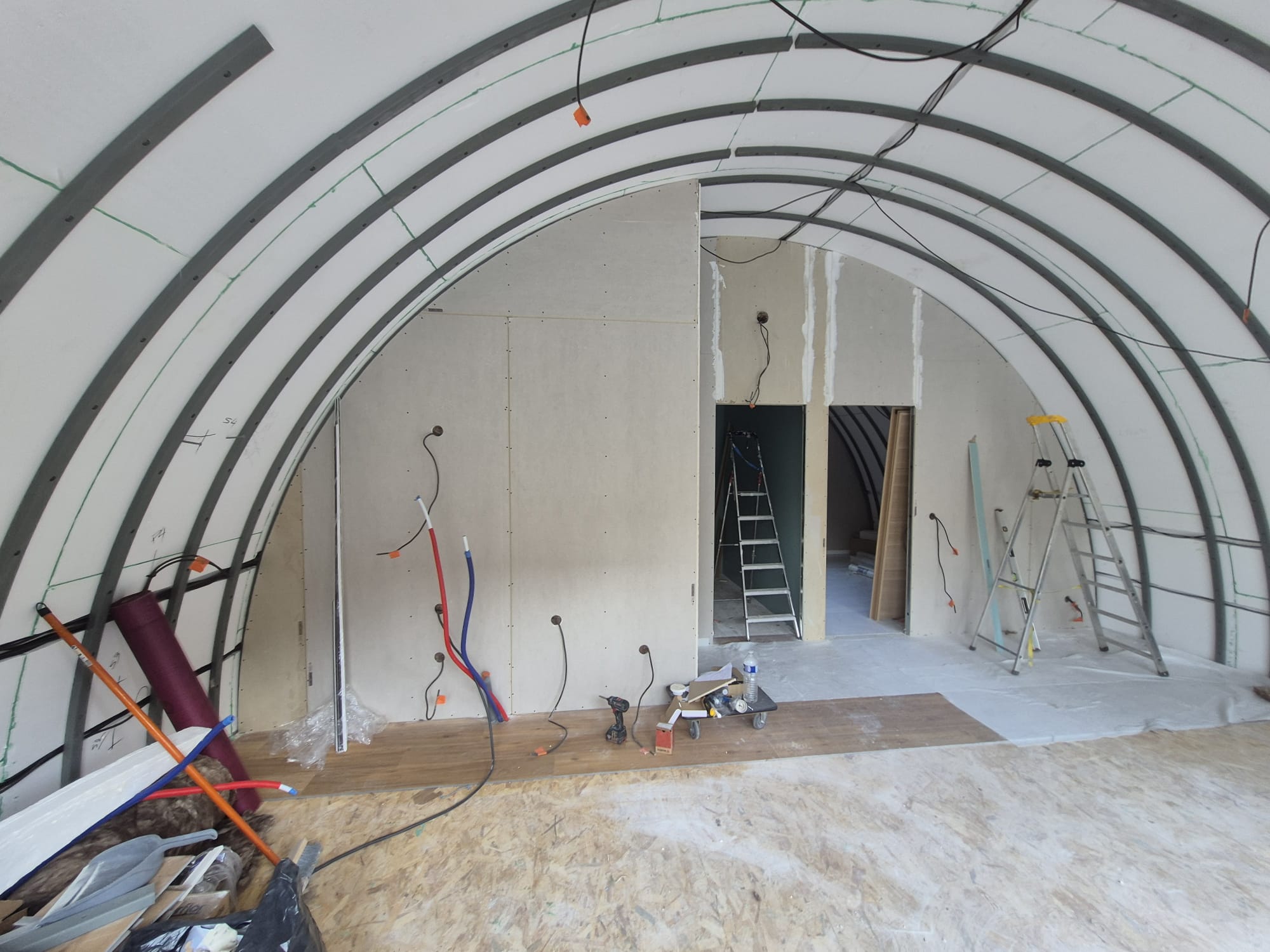 Tasseaux intérieurs